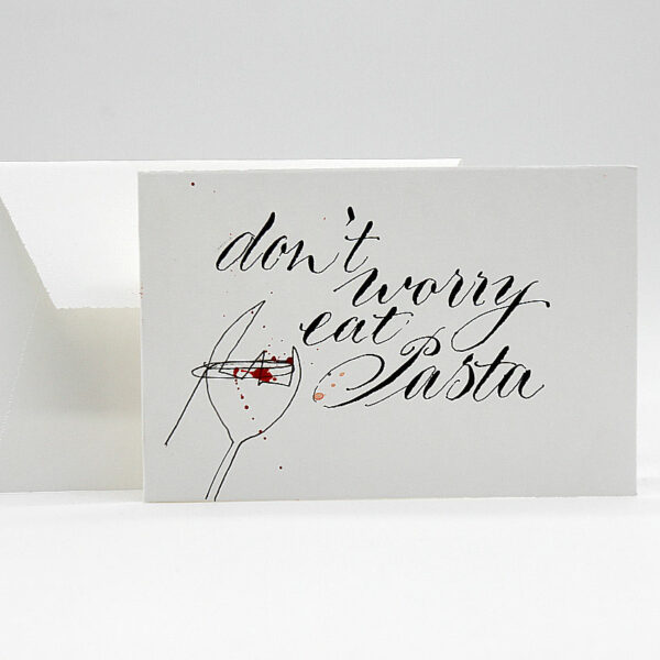 Happy Karte: Mach Dir Nudeln...