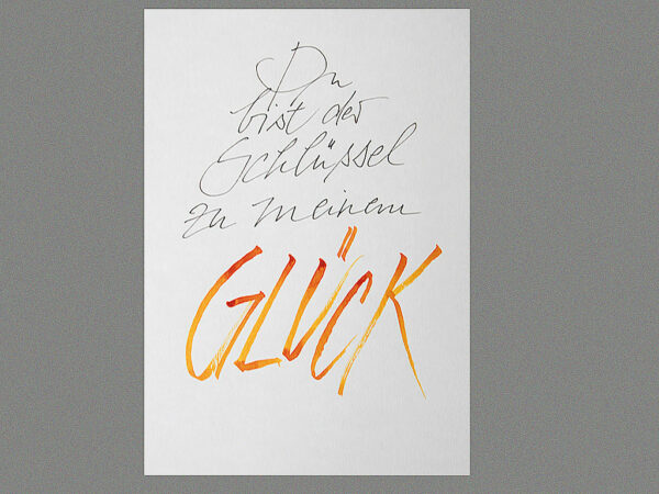 Kalligraphie: Schlüssel zum Glück