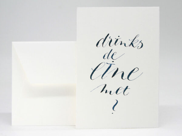 Geschenkkarte: Kölsches Grundgesetz – Artikel 10: Drinks de ejne met?