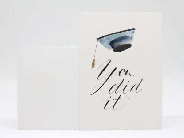 Die Glückwunschkarte zur bestandenen Prüfung